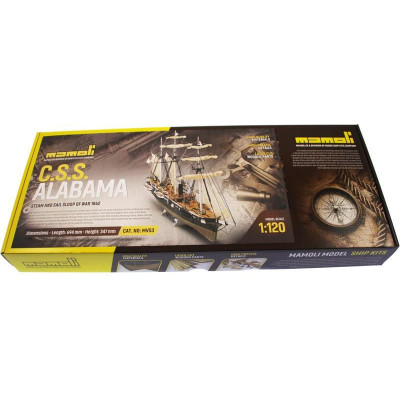 MAMOLI Alabama 1862 1:120 kit