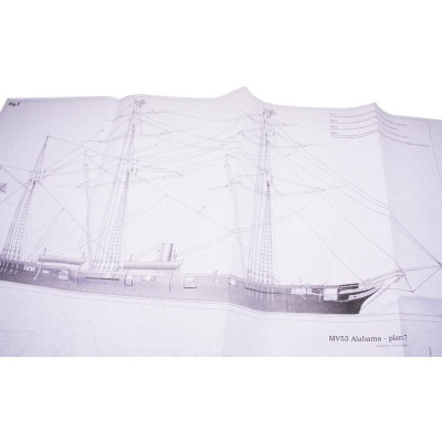 MAMOLI Alabama 1862 1:120 kit