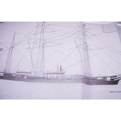 MAMOLI Alabama 1862 1:120 kit