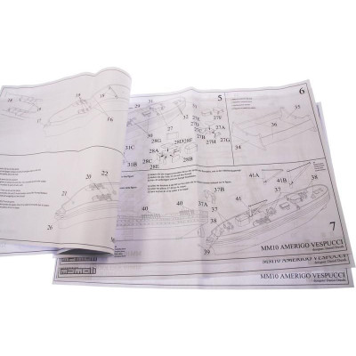 MINI MAMOLI Amerigo Vespucci 1:350 kit