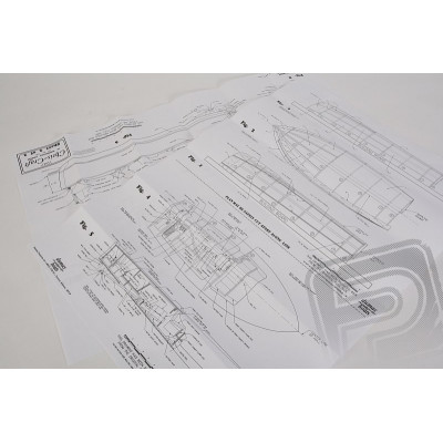 1947 Chris-Craft rychlý člun 610mm