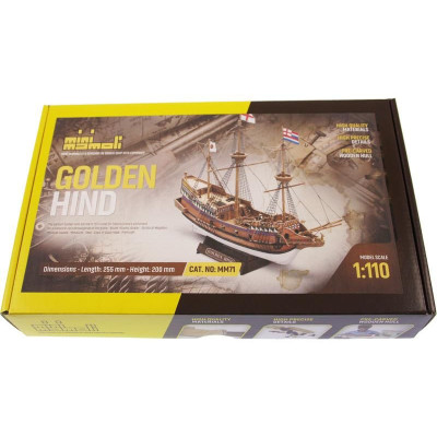 MINI MAMOLI Golden Hind 1:110 kit