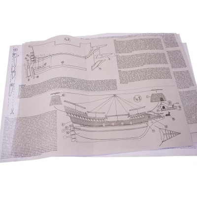 MINI MAMOLI Golden Hind 1:110 kit