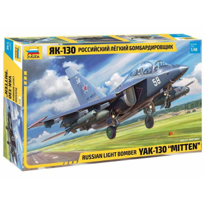 Model Kit letadlo 4818 - YAK-130 Russian Light Bomber (1:48)
