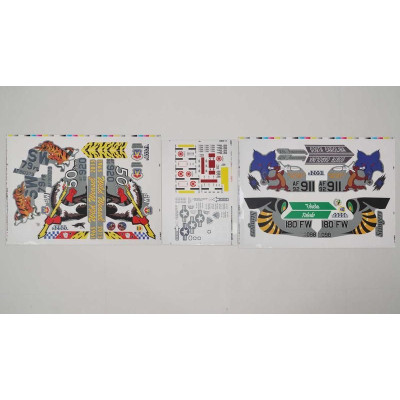 E-flite samolepky: F-16 Falcon 80mm