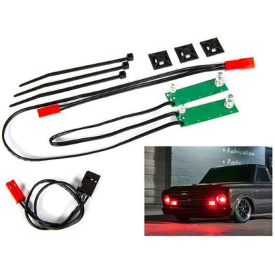 Traxxas LED osvětlení přední kompletní červené