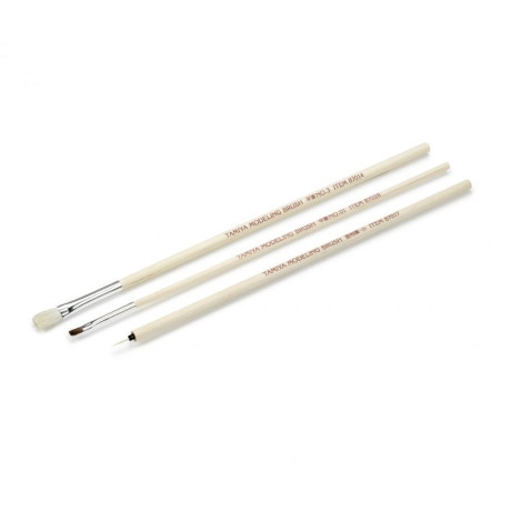 Tamiya Modeling Brush Basic Set 3ks