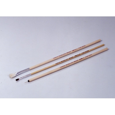 Tamiya Modeling Brush Basic Set 3ks