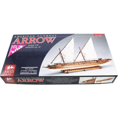 AMATI Golden Yacht 1:300 kit do láhve
