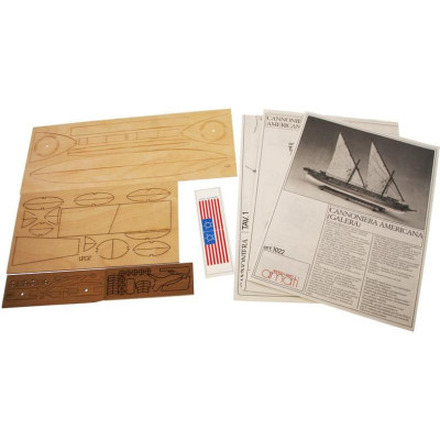 AMATI Golden Yacht 1:300 kit do láhve