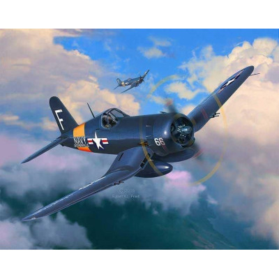 Plastic ModelKit letadlo 03955 - F4U-4 Corsair (1:72)