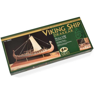 AMATI Oseberg vikingská loď 1:50 kit