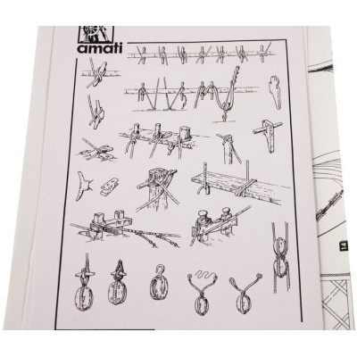 AMATI Oseberg vikingská loď 1:50 kit