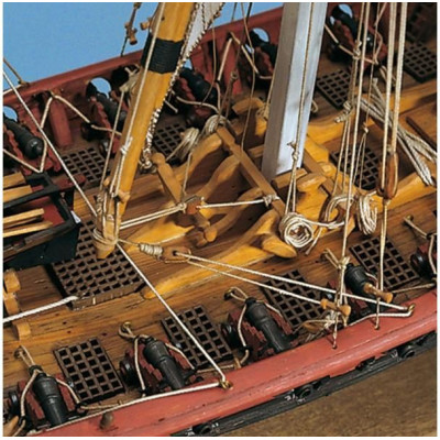 AMATI Sciabecco pirátská loď 1753 1:60 kit