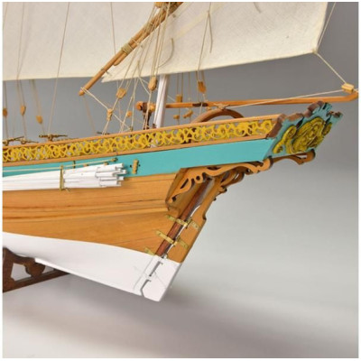 AMATI Sciabecco pirátská loď 1753 1:60 kit