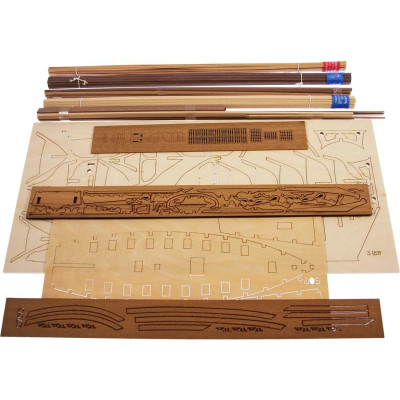 AMATI Sciabecco pirátská loď 1753 1:60 kit