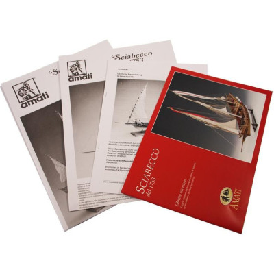 AMATI Sciabecco pirátská loď 1753 1:60 kit