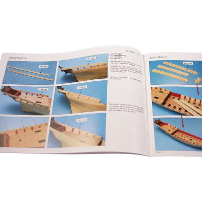 AMATI Sciabecco pirátská loď 1753 1:60 kit