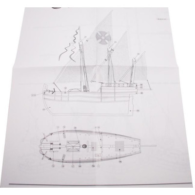 AMATI Nina 1:135 kit