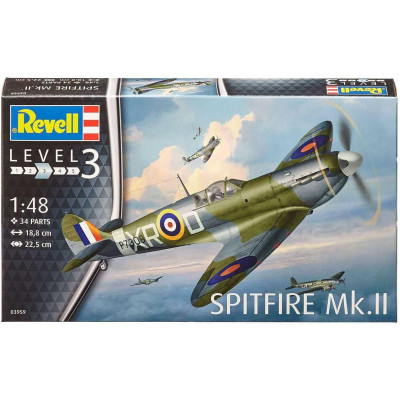 Plastic ModelKit letadlo 03959 - Supermarine Spitfire Mk. II (1:48)
