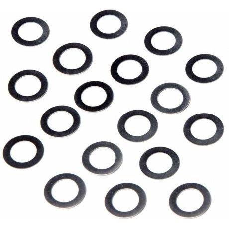 Axial podložka 9.5x16x0.1/0.3/0.5mm (6+6+6)