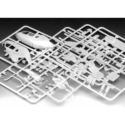 Plastic ModelKit vrtulník 04986 - EC 135 Air Glaciers (1:72)