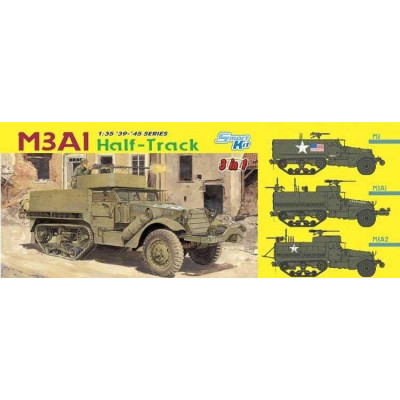Model Kit military 6332 - M3A1 HALF-TRACK (3 IN 1) (SMART KIT) (1:35)