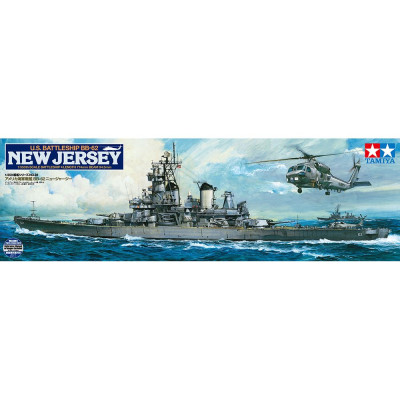 Tamiya 1:350 US Battleship New Jersey BB-62