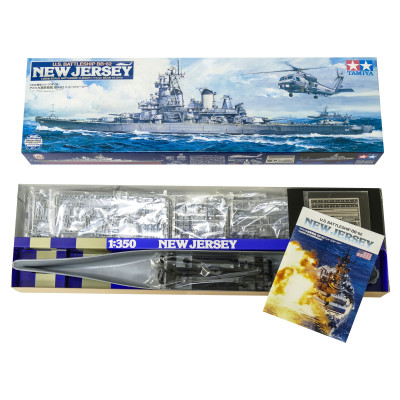 Tamiya 1:350 US Battleship New Jersey BB-62