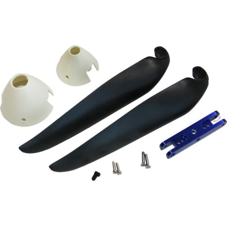 Vrtule sklopná uhlík 12 x 8 s kuželem a trámcem