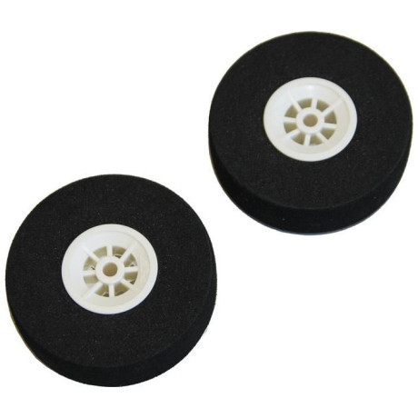 Mechové podvozkové kolo ploché 57mm (2)