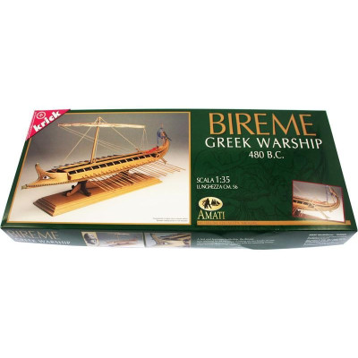 AMATI Řecká Bireme 1:35 kit