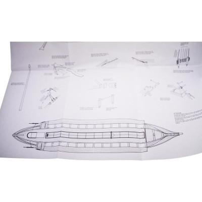 AMATI Řecká Bireme 1:35 kit