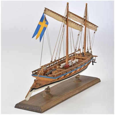 AMATI Švédská válečná loď 1775 1:35 kit