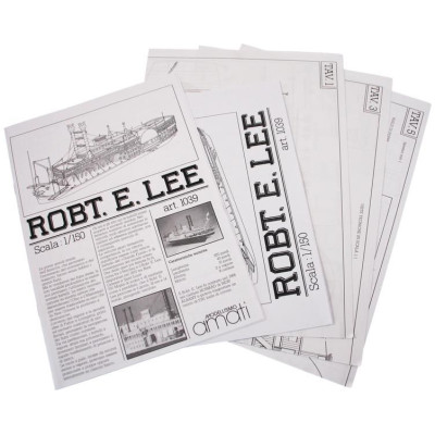 AMATI Robert E. Lee 1870 1:150 kit