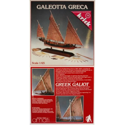 AMATI Řecká Galeotta 1821 1:65 kit