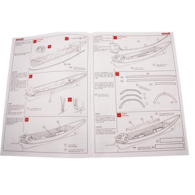 AMATI Řecká Galeotta 1821 1:65 kit