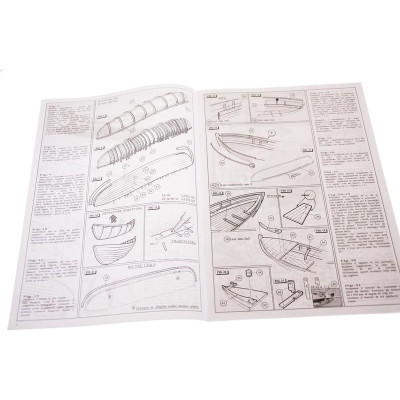 AMATI Walfangboot harpunářský člun 1860 1:16 kit