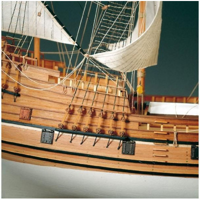 AMATI Mayflower anglická galeóna 1620 1:60 kit