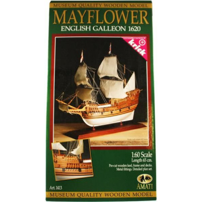 AMATI Mayflower anglická galeóna 1620 1:60 kit