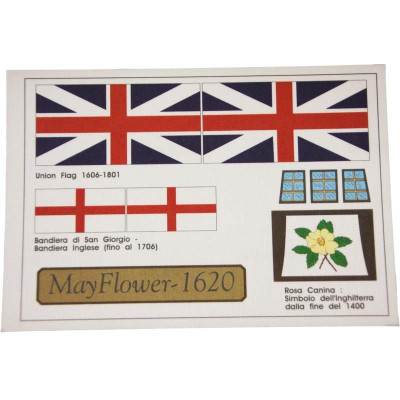 AMATI Mayflower anglická galeóna 1620 1:60 kit