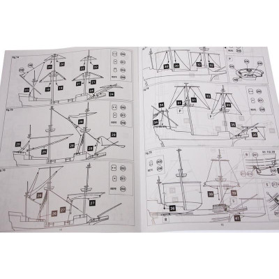 AMATI Mayflower anglická galeóna 1620 1:60 kit