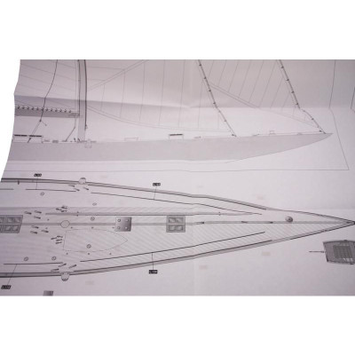 AMATI Endeavour plachetnice 1934 1:35 kit