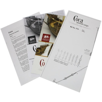 AMATI Coca - Karacke 15. století 1:60 kit