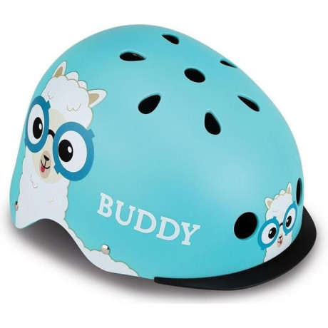 Globber - Dětská přilba Elite Lights Sky Blue Buddy XS/S