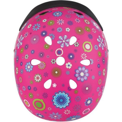 Globber - Dětská přilba Elite Lights Sky Blue Buddy XS/S