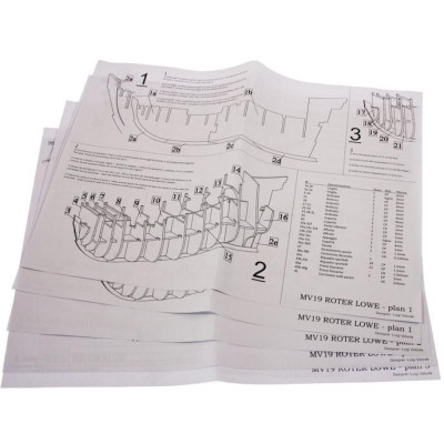 MAMOLI Roter Löwe 1597 1:55 kit