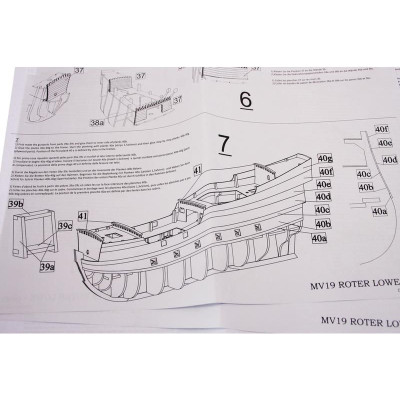 MAMOLI Roter Löwe 1597 1:55 kit