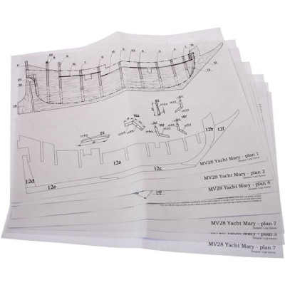 MAMOLI Yacht Mary 1:54 kit