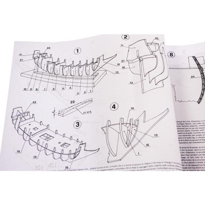 MAMOLI Yacht Mary 1:54 kit